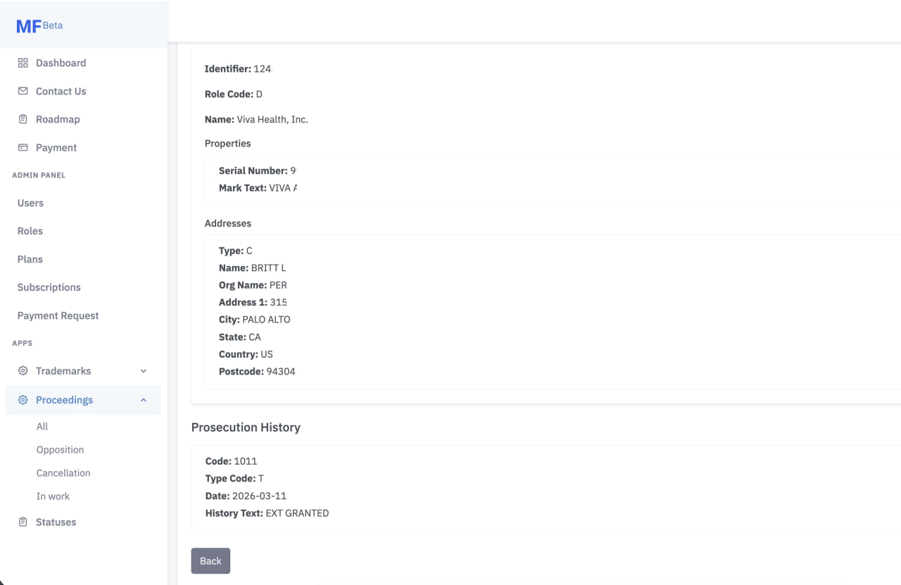 USPTO Lead Automation for a Legal Business